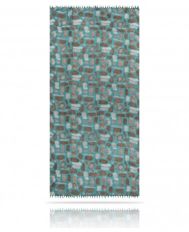 Палантин Женский W40-PIERRES/VERT.EMER